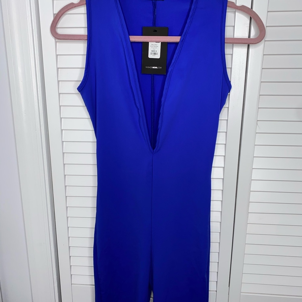 Blue romper